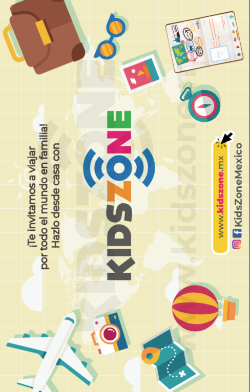 KIDSZONE PASAPORTE FAMILIAR